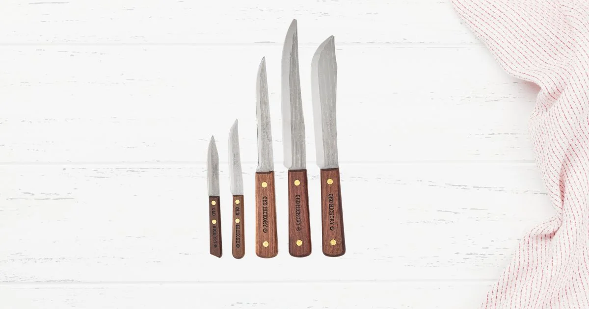old hickory kitchen knife set
